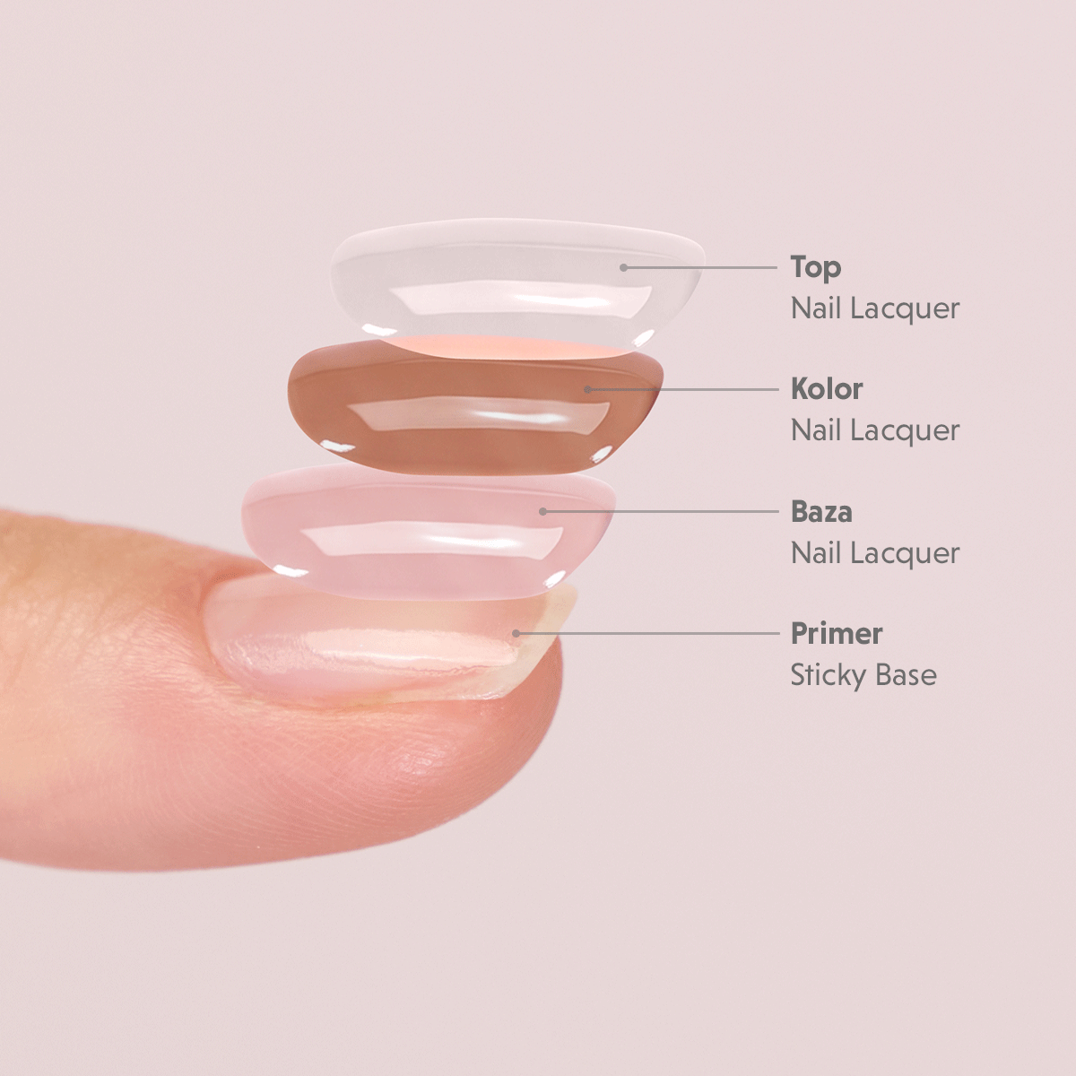 „Semilac“ nagų lakas „Blur Base“, 9 ml