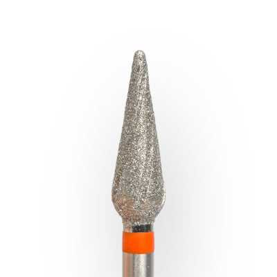 KMIZ Фреза Пламя рифлёная красная 040 [118657]